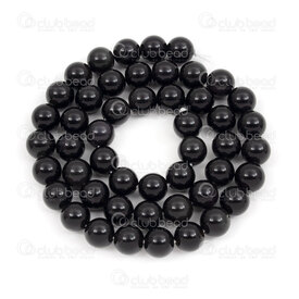 1112-0863-8mm - Natural Semi-Precious Stone Bead Prestige Black Obsidian Round 8mm Black Obsidian 0.8mm Hole 15in String (app45pcs) Mexico 1112-0863-8mm,obsidiennes,Black Obsidian,Bead,Prestige,Natural,Natural Semi-Precious Stone,8MM,Round,Round,Black,0.8mm Hole,Mexico,15in String (app45pcs),Black Obsidian,montreal, quebec, canada, beads, wholesale