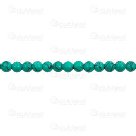 1112-0906-6MM - Stabilized Semi Precious Stone Bead Green Turquoise Round 6mm 0.8mm Hole 15.5" String 1112-0906-6MM,Bead,Natural,Semi-precious Stone,6mm,Round,Round,China,15.5'' String,Stabilized Green Turquoise,montreal, quebec, canada, beads, wholesale
