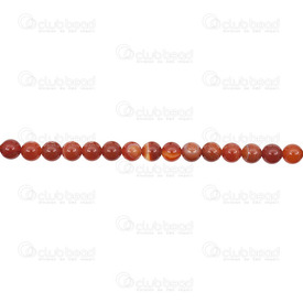 1112-0912-4MM - Natural Semi Precious Stone Bead Agate Red Round 4mm 0.5mm Hole 15.5" String 1112-0912-4MM,Beads,16'' String,4mm,Bead,Natural,Semi-precious Stone,4mm,Round,Round,China,16'' String,Red Agate,montreal, quebec, canada, beads, wholesale