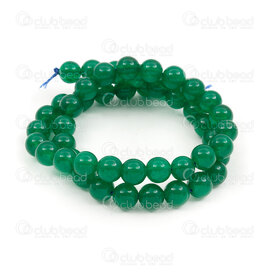 1112-0917-8mm - Reconstructed Semi Precious Stone Bead Malaysian Green Jade Round 8mm 0.8mm Hole 15.5" String 1112-0917-8mm,1112-0,montreal, quebec, canada, beads, wholesale