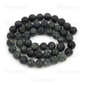 1112-0924-8mm - Natural Semi Precious Stone Bead Epidote Round 8mm 0.8mm Hole 15.5" String 1112-0924-8mm,Beads,Stones,montreal, quebec, canada, beads, wholesale