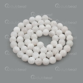 1112-0943-6mm - Natural Semi-Precious Stone Bead Premium Moon Stone Round 6mm Moon Stone 0.8mm Hole 15in String (app60pcs) Sri Lanka 1112-0943-6mm,Beads,Stones,Semi-precious,Premium,0.8mm Hole,Bead,Premium,Natural,Natural Semi-Precious Stone,6mm,Round,Round,White,0.8mm Hole,montreal, quebec, canada, beads, wholesale