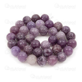 1112-0947-10mm - Natural Semi Precious Stone Bead Prestige Ziyun Mother Stone Round 8mm 0.8mm Hole 15.5" String 1112-0947-10mm,mers,montreal, quebec, canada, beads, wholesale