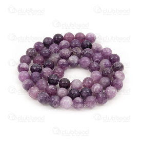 1112-0947-6mm - Natural Semi Precious Stone Bead Prestige Ziyun Mother Round 6mm 0.8mm Hole 15.5" String 1112-0947-6mm,mers,montreal, quebec, canada, beads, wholesale