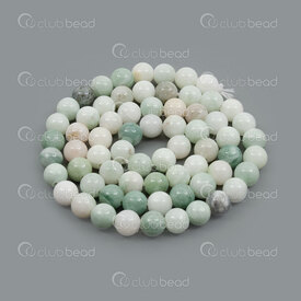 1112-0949-6mm - Natural Semi Precious Stone Bead Prestige Maotian Jade Round 6mm 0.8mm Hole () 15.5" String 1112-0949-6mm,1112-0949,montreal, quebec, canada, beads, wholesale