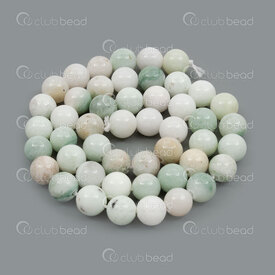 1112-0949-8mm - Natural Semi Precious Stone Bead Prestige Maotian Jade Round 8mm 0.8mm Hole 15.5" String 1112-0949-8mm,1112-0949,montreal, quebec, canada, beads, wholesale