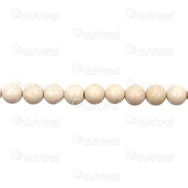 1112-0956-8MM - Semi Precious Stone Bead Round 8mm Stone River 1mm hole 15.5'' String 1112-0956-8MM,montreal, quebec, canada, beads, wholesale