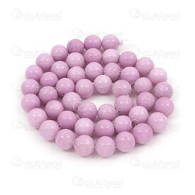 1112-0965-8mm - Natural Semi Precious Stone Bead Mashan Jade Lavender Dyed Round 8mm 0.8mm Hole 15.5" string 1112-0965-8mm,Beads,Stones,Semi-precious,montreal, quebec, canada, beads, wholesale