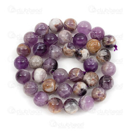1112-0975-10mm - Natural Semi-Precious Stone Bead Prestige Amethyst Dog Tooth Round 10mm Amethyst Dog Tooth 1mm Hole 15in String (app38pcs) India 1112-0975-10mm,10mm,Bead,Prestige,Natural,Natural Semi-Precious Stone,10mm,Round,Round,Mauve,1mm Hole,India,15in String (app38pcs),Amethyst Dog Tooth,montreal, quebec, canada, beads, wholesale