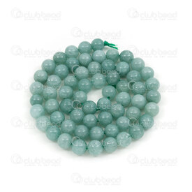 1112-0983-2-6mm - Natural Semi Precious Stone Bead Prestige Burma Jade A Grade Round 6mm 0.8mm Hole 15.5" String 1112-0983-2-6mm,Beads,Stones,Semi-precious,montreal, quebec, canada, beads, wholesale