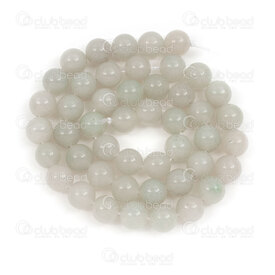 1112-0983-3-8mm - Reconstructed Semi Precious Stone Bead Burma Jade Round 8mm 0.8mm Hole 15.5" String 1112-0983-3-8mm,1112-0,montreal, quebec, canada, beads, wholesale