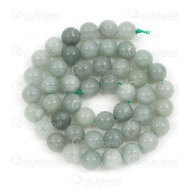1112-0984-2-8mm - Natural Semi Precious Stone Bead Shetai Jade Round B Grade 8mm 0.8mm Hole 15.5in String 1112-0984-2-8mm,1112-09,montreal, quebec, canada, beads, wholesale