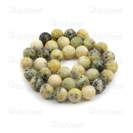 1112-0985-10mm - Natural Semi Precious Stone Bead Grass Green Turquoise Round 10mm 1mm Hole 15.5" String 1112-0985-10mm,Beads,Stones,Semi-precious,montreal, quebec, canada, beads, wholesale