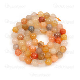 1112-0991-6mm - Natural Semi Precious Stone Bead Jinsi Jade Round 6mm 0.8mm hole 15in String 1112-0991-6mm,JINS,montreal, quebec, canada, beads, wholesale