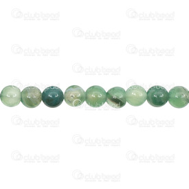 1112-09994-8MM - Natural Semi Precious Stone Bead Striped Agate Green Dyed Round 8mm 0.8mm Hole 15.5" String 1112-09994-8MM,Beads,Semi-precious Stone,Agate,Bead,Natural,Semi-precious Stone,8MM,Round,Round,Green,Green,China,15.5'' String,Agate,montreal, quebec, canada, beads, wholesale