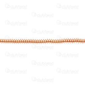 1112-1220-RGL - Semi-precious Stone Bead Rondelle 4x1.5mm 1mm hole Hematite Rose Gold 15.5'' String 1112-1220-RGL,Beads,Stones,montreal, quebec, canada, beads, wholesale