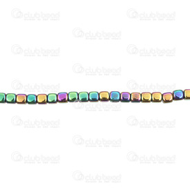1112-1230-AB - Semi-precious Stone Bead Cube 4x4mm Hematite AB 1mm Hole 15.5'' String 1112-1230-AB,Beads,15.5'' String,Bead,Natural,Semi-precious Stone,4x4mm,Cube,AB,1mm Hole,China,15.5'' String,Hematite,montreal, quebec, canada, beads, wholesale