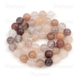 1112-1708-8mm - Natural Semi Precious Stone Bead Prestige Violet Crystal Round 8mm 0.8mm Hole 15.5" String 1112-1708-8mm,violet,montreal, quebec, canada, beads, wholesale