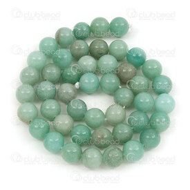 1112-1723-8mm - Natural Semi Precious Stone Bead Mashan Jade Opaque Turquoise Dyed Round 8mm 0.8mm Hole 15.5" String 1112-1723-8mm,montreal, quebec, canada, beads, wholesale