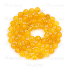1112-1775-6MM - Natural Semi-Precious Stone Bead Round Calibrated 6mm Mashan Jade Citrine Yellow Dyed 0.8mm Hole 15in String (app64pcs) 1112-1775-6MM,Beads,Stones,Round,Bead,Natural,Natural Semi-Precious Stone,Calibrated 6mm,Round,Round,Yellow,Citrine Yellow,Dyed,0.8mm Hole,China,montreal, quebec, canada, beads, wholesale