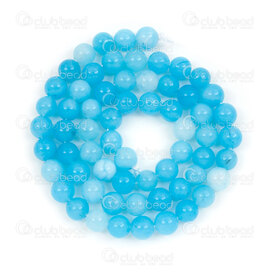 1112-1776-6MM - Natural Semi-Precious Stone Bead Round Calibrated 6mm Mashan Jade Light Blue Dyed 0.8mm Hole 15in String (app64pcs) 1112-1776-6MM,Round,Bead,Natural,Natural Semi-Precious Stone,Calibrated 6mm,Round,Round,Blue,Light Blue,Dyed,0.8mm Hole,China,15in String (app64pcs),Mashan Jade,montreal, quebec, canada, beads, wholesale