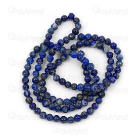1112-240101-3.518 - Natural Semi-Precious Stone Bead Premium Lapis Lazuli Round 3.5x3.5mm 0.5mm Hole 15in String 1112-240101-3.518,Lapis Lazuli,montreal, quebec, canada, beads, wholesale
