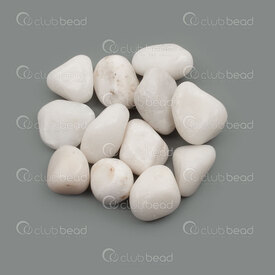 1112-2612-22 - Natural Semi Precious Stone Free Form no hole White Quartz (approx. 17x22mm) 100gr 1112-2612-22,Beads,Stones,montreal, quebec, canada, beads, wholesale