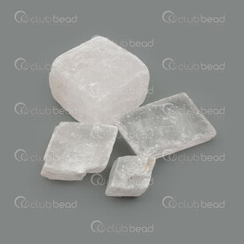 1112-2612-30 - Natural Semi Precious Stone Free Form no hole White Crystal (approx. 20x30mm) 100gr 1112-2612-30,1112-26,montreal, quebec, canada, beads, wholesale