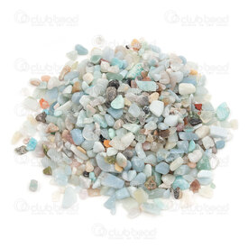 1112-2616-CHIPS - Natural Semi Precious Stone Chips no hole Amazoline (approx. 3-5mm) 1box 50gr 1112-2616-CHIPS,Amazonite,montreal, quebec, canada, beads, wholesale