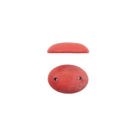 *1112-9020-02 - Semi-precious Stone Bead Oval 10X15MM Tainted Magnesite Red 2 Holes 12pcs String  Limited Quantity! *1112-9020-02,Clearance by Category,Semi-Precious Stones,Oval,Bead,Natural,Semi-precious Stone,10X15MM,Oval,Red,Red,2 Holes,China,12pcs String,Tainted Magnesite,montreal, quebec, canada, beads, wholesale