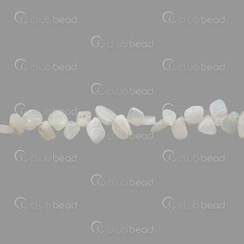 1112-9053-24 - Semi Precious Stone Bead sun flower seed shape moonstone 9-15mm 16"  string 1112-9053-24,Beads,Stones,Semi-precious,montreal, quebec, canada, beads, wholesale