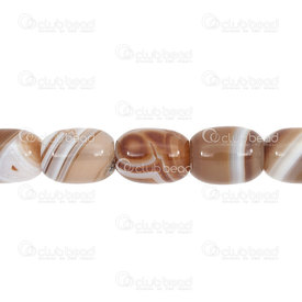 1112-9062 - Bille de Pierre Fine Oval Agate Brun 19x15mm Corde de 15 pouces 1112-9062,2800,montreal, quebec, canada, beads, wholesale