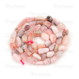 1112-9070-06 - Semi-precious Stone Bead Nugget Grade A App. 6-8mm Pink Opal 15'' String (app48pcs) 1112-9070-06,Beads,Stones,Nugget,Bead,Natural,Semi-precious Stone,App. 6-8mm,Free Form,Nugget,Grade A,China,15'' String (app48pcs),Pink Opal,montreal, quebec, canada, beads, wholesale