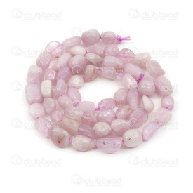 1112-9070-10 - Bille de Pierre Fine Naturelle Forme Libre Kunzite (approx. 6-8mm) Corde 15 pouces 1112-9070-10,pierre Kunzite,montreal, quebec, canada, beads, wholesale
