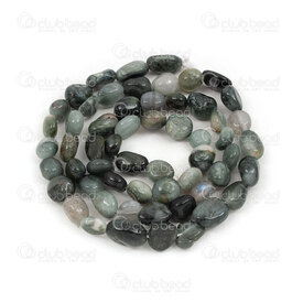 1112-9070-16 - Natural Semi Precious Stone Bead Eagle Eye Free Form (approx. 6x8mm) 0.8mm Hole 15.5" String 1112-9070-16,eagle,montreal, quebec, canada, beads, wholesale