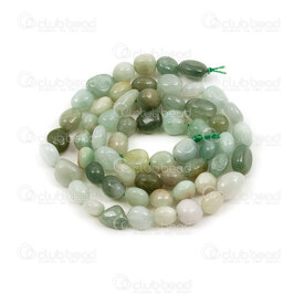 1112-9070-32 - Natural Semi Precious Stone Bead Burma Jade Free Form (approx. 7x6mm) 15.5" String 1112-9070-32,Beads,Stones,montreal, quebec, canada, beads, wholesale