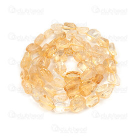 1112-9070-36 - Natural Semi Precious Stone Bead Citrine Free Form (approx. 6x8mm) 15" string 1112-9070-36,Semi-precious Stone Bead Citrine,montreal, quebec, canada, beads, wholesale
