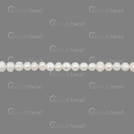 1113-0206 - Fresh Water Pearl Bead Round Carved 8-9mm White 13'' String 1113-0206,Beads,Round,Bead,Natural,Fresh Water Pearl,8-9mm,Round,Round,Carved,White,China,13'' String,montreal, quebec, canada, beads, wholesale