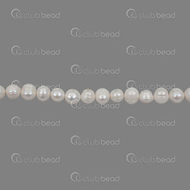 1113-0208 - Fresh Water Pearl Bead Round Carved 10-11mm White 13'' String 1113-0208,Beads,Bead,Natural,Fresh Water Pearl,10-11mm,Round,Round,Carved,White,China,13'' String,montreal, quebec, canada, beads, wholesale