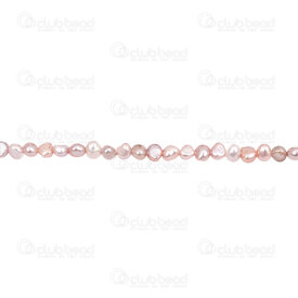 1113-0272 - Fresh Water Pearl Bead Potato 4-5x5mm Purple 0.5mm Hole 13\" String 1113-0272,Beads,montreal, quebec, canada, beads, wholesale