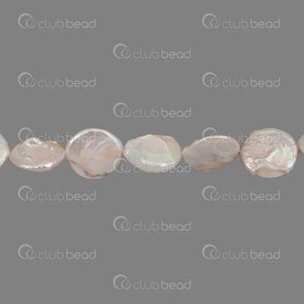 1113-0540-20 - Perle d'Eau Douce Bille Pastille Rond (approx.20x18x5mm) Eclat Naturel Blanc Trou 0.5mm Corde 15 Pouces !QUANTITE LIMITEE! 1113-0540-20,$830,montreal, quebec, canada, beads, wholesale