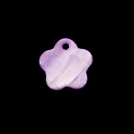 *1114-0366 - Lake Shell Pendant Flower 20MM Lilac 10pcs *1114-0366,montreal, quebec, canada, beads, wholesale
