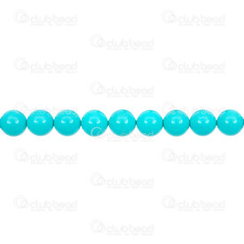 1114-5801-0818 - Shell Pearl Bead Stellaris Round 8mm Turquoise 15.5'' String (app46pcs) 1114-5801-0818,Bead,Stellaris,Natural,Shell Pearl,8MM,Round,Round,Blue,Navy,China,15.5'' String (app46pcs),montreal, quebec, canada, beads, wholesale