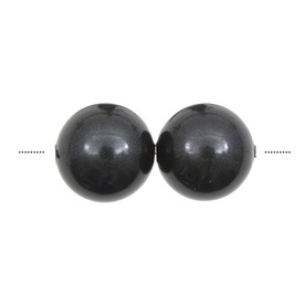 1114-5804-02 - Bille Perle de Coquillage Stellaris Rond 10MM Noir 20pcs 1114-5804-02,montreal, quebec, canada, beads, wholesale
