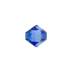 *5328-4MM-206 - Swarovski Bille Bicône Xilion 5328 4MM Saphire 206 50pcs Autriche *5328-4MM-206,swarovski,montreal, quebec, canada, beads, wholesale