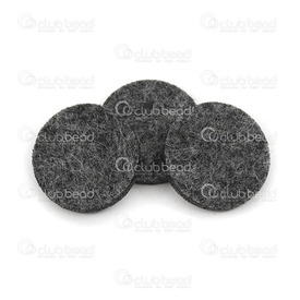 1413-14127-04 - Felt Pad for Essential Oil Diffuser Round 23mm Dark Grey 11pcs 1413-14127-04,Pendants,11pcs,Pad,for Essential Oil Diffuser,Textile,Felt,23MM,Round,Round,Dark Grey,China,11pcs,montreal, quebec, canada, beads, wholesale