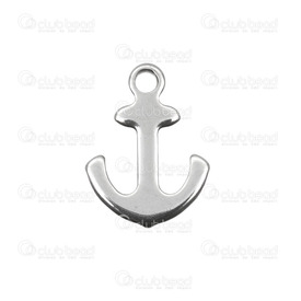 1413-1484 - Stainless Steel 304 Charm Anchor 9X12MM Natural 20pcs 1413-1484,Stainless Steel,Beads and Pendants,9X12MM,Charm,Stainless Steel 304,9X12MM,Anchor,Grey,Natural,China,20pcs,montreal, quebec, canada, beads, wholesale