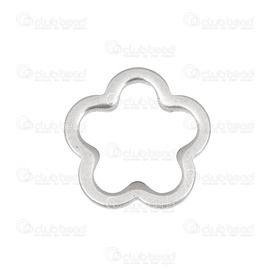 1413-1496 - Stainless Steel 304 Charm Flower 14MM 20pcs 1413-1496,Pendants,Stainless Steel,Flower,Charm,Stainless Steel 304,14MM,Flower,China,20pcs,montreal, quebec, canada, beads, wholesale