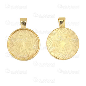 1413-1516-102-GL - Metal Bezel Cup Pendant 25mm Round Gold 5pcs 1413-1516-102-GL,Pendants,Metal,25MM,Metal,Bezel Cup Pendant,Round,25MM,Yellow,Gold,Metal,5pcs,China,montreal, quebec, canada, beads, wholesale