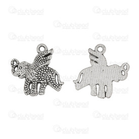 1413-1516-44 - Metal Pendant Elephant With Wings 20x19mm Antique Nickel Flat Back 10pcs  Theme: Animals 1413-1516-44,Clearance by Category,Metal,10pcs,Pendant,Metal,Metal,20x19mm,Elephant,With Wings,Antique Nickel,Flat Back,China,10pcs,Theme: Animals,montreal, quebec, canada, beads, wholesale